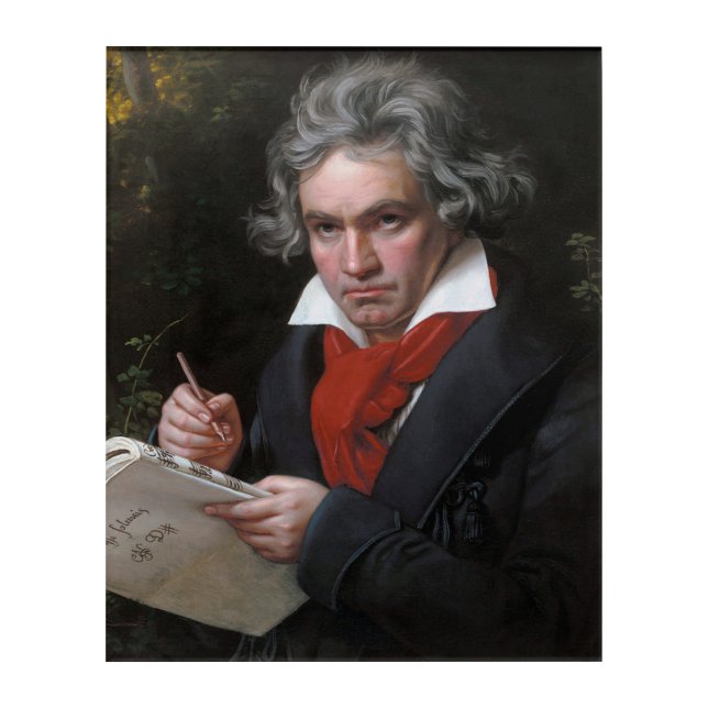 Missa Solemnis: Ludwig Beethoven Classical Music Acrylic Print (Front)
