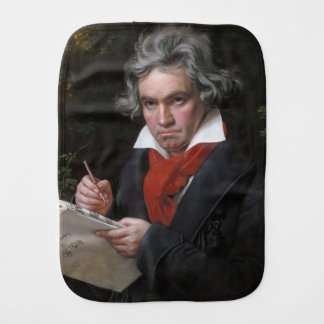 Missa Solemnis: Ludwig Beethoven Classical Music Baby Burp Cloth