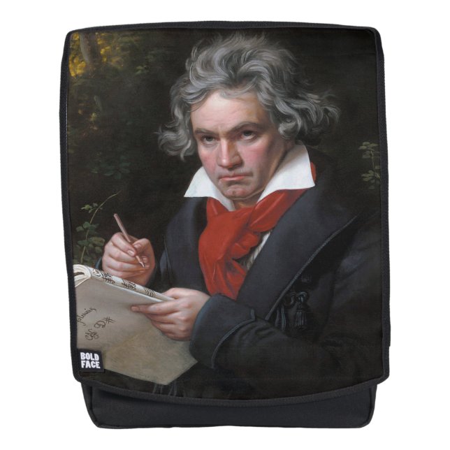 Missa Solemnis: Ludwig Beethoven Classical Music Backpack (Front)