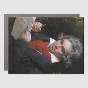 Missa Solemnis: Ludwig Beethoven Classical Music Car Magnet