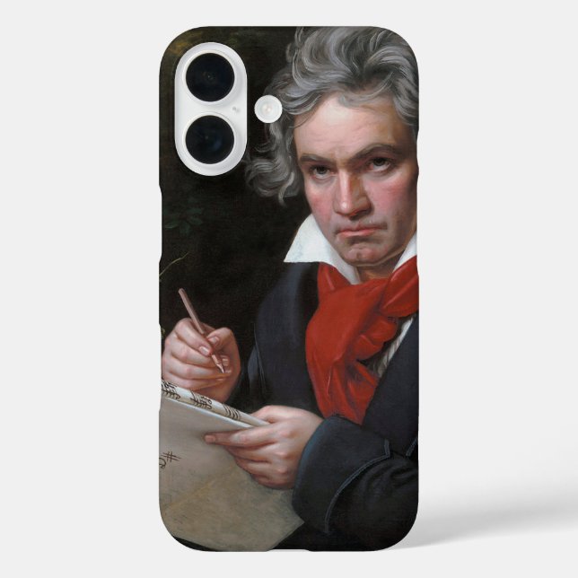 Missa Solemnis: Ludwig Beethoven Classical Music Case-Mate iPhone Case (Back)