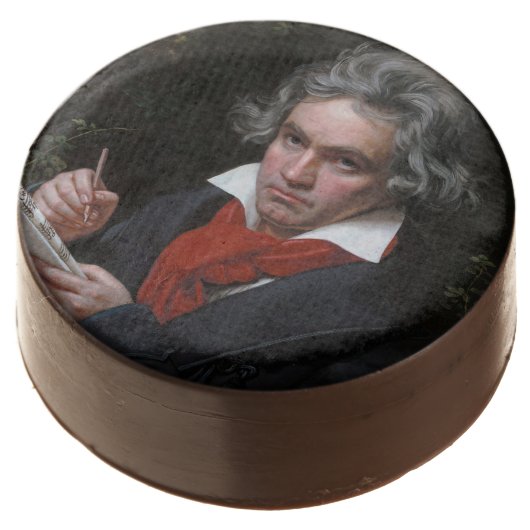 Missa Solemnis: Ludwig Beethoven Classical Music Chocolate Covered Oreo (Angled)