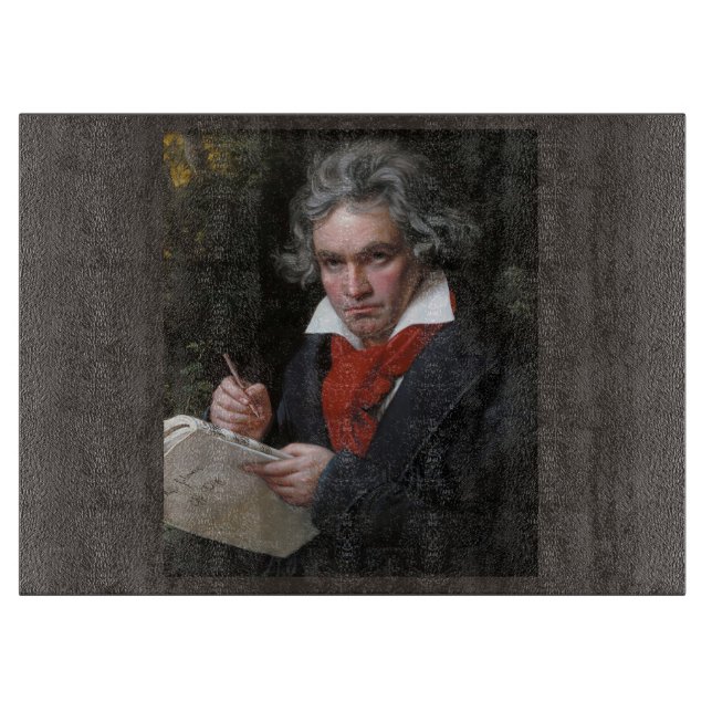 Missa Solemnis: Ludwig Beethoven Classical Music Cutting Board (Front)