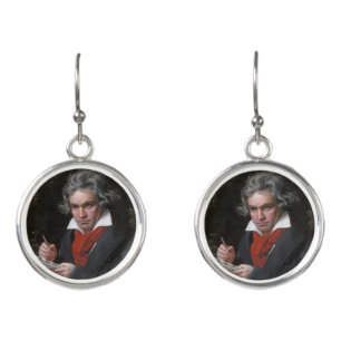 Missa Solemnis: Ludwig Beethoven Classical Music Earrings