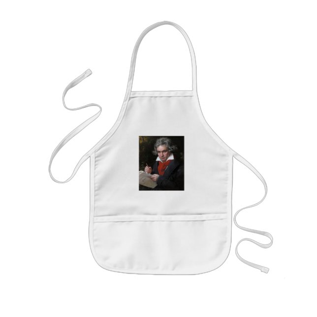 Missa Solemnis: Ludwig Beethoven Classical Music Kids' Apron (Front)