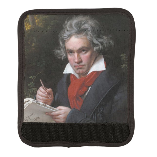 Missa Solemnis: Ludwig Beethoven Classical Music Luggage Handle Wrap (Front)
