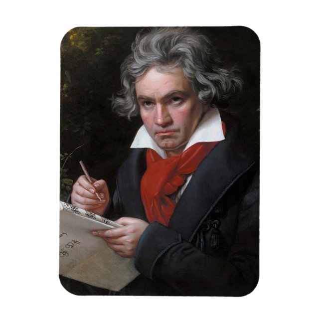 Missa Solemnis: Ludwig Beethoven Classical Music Magnet (Vertical)