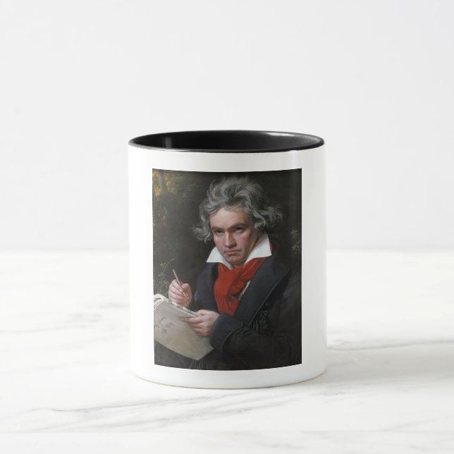 Missa Solemnis: Ludwig Beethoven Classical Music Mug (Center)
