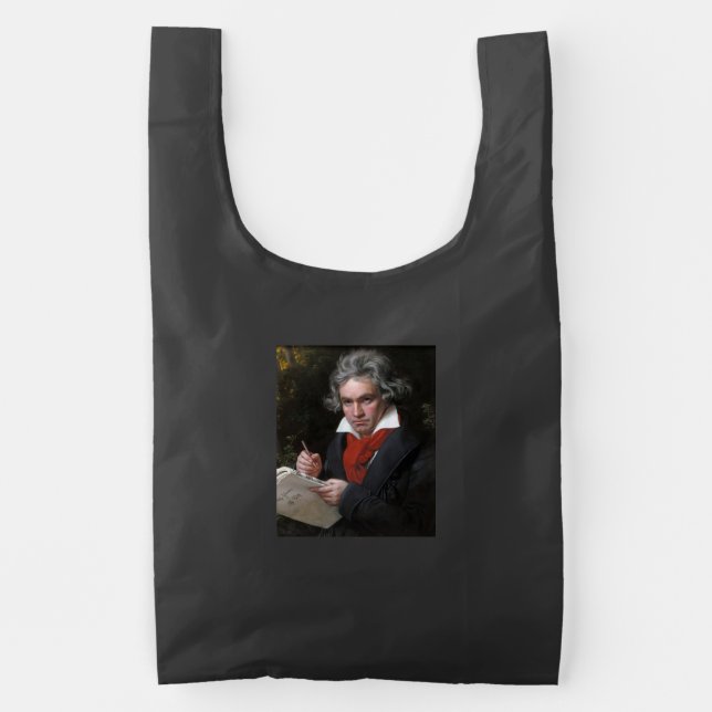 Missa Solemnis: Ludwig Beethoven Classical Music Reusable Bag (Front)
