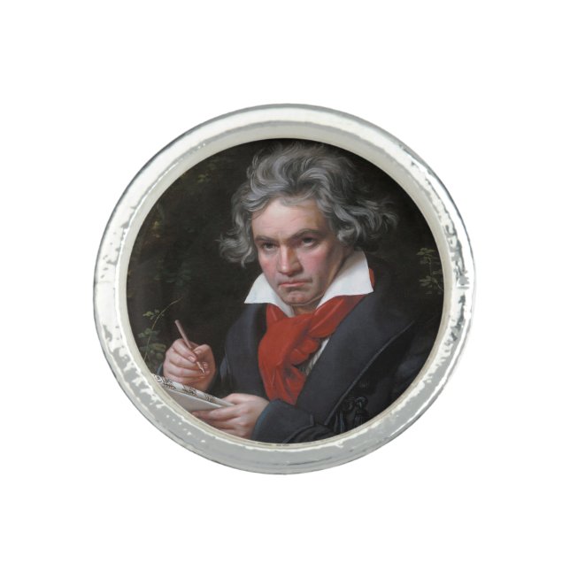 Missa Solemnis: Ludwig Beethoven Classical Music Ring (Front)