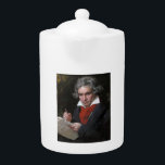 Missa Solemnis: Ludwig Beethoven Classical Music Teapot<br><div class="desc">Ludwig van Beethoven, a titan of classical music, was a man of profound emotion and boundless creativity. His compositions, including his symphonies, concertos, and sonatas, have captivated audiences for centuries. But it was his Missa Solemnis, a monumental work of sacred music, that truly showcased the depth of his musical genius...</div>