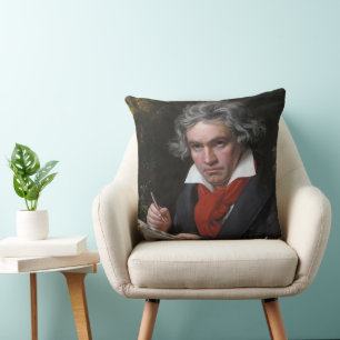 Missa Solemnis: Ludwig Beethoven Classical Music Throw Pillow
