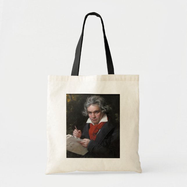 Missa Solemnis: Ludwig Beethoven Classical Music Tote Bag (Front)