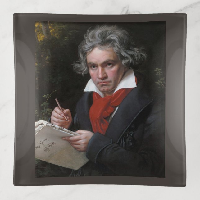 Missa Solemnis: Ludwig Beethoven Classical Music Trinket Tray (Front)