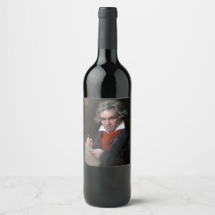 Missa Solemnis: Ludwig Beethoven Classical Music Wine Label