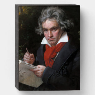 Missa Solemnis: Ludwig Beethoven Classical Music Wooden Box Sign