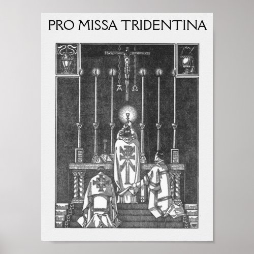 missa solemnis PRO MISSA TRIDENTINA Poster