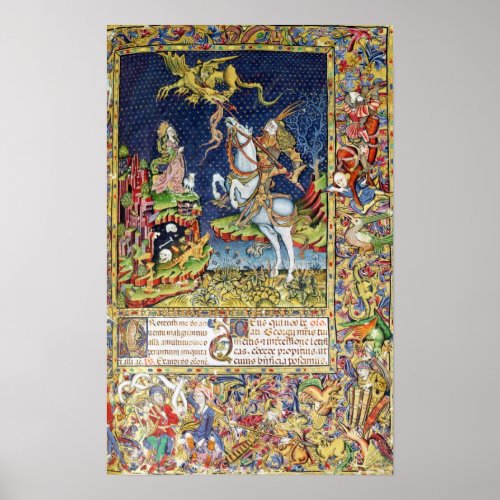 Missal of St George of Topusko Poster