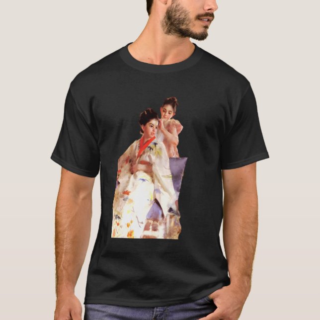 Misses Solomon (Froknarna Salomon) by Anders Zorn T-Shirt (Front)