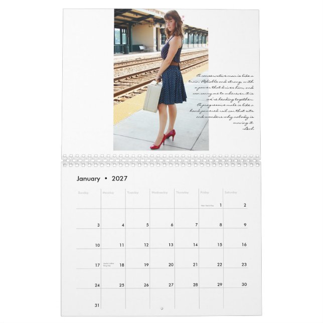 Missfette Housewives 2013 calendar (Jan 2027)
