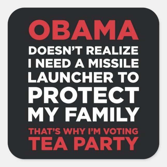 Missile Launchers Square Sticker (Front)