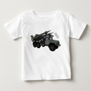 Missile vehicle cartoon illustration baby T-Shirt