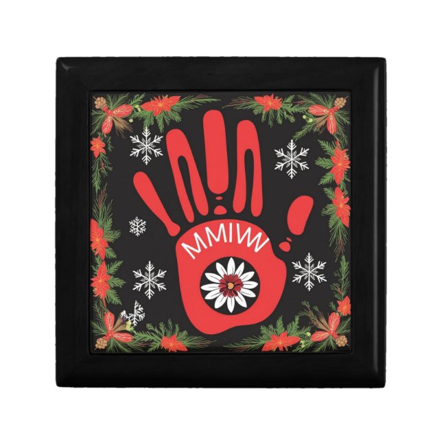 Missing and Murdered Indigenous Women Awareness Gift Box (Front)