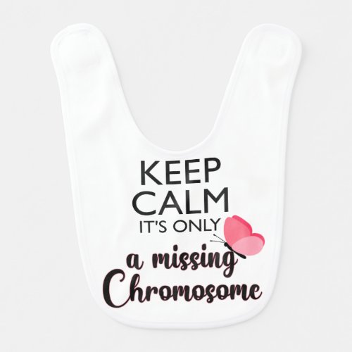 Missing Chromosome Turner syndrome awareness Baby Bib