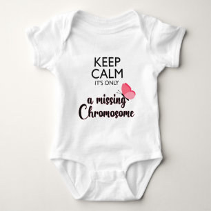 Missing Chromosome Turner syndrome awareness Baby Bodysuit