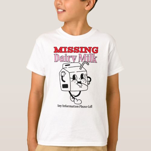 Missing Dairy Milk T_Shirt