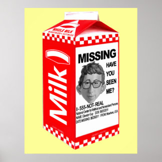 MISSING: Elevator Guy Poster
