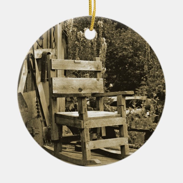 Missing Her Ceramic Ornament (Front)