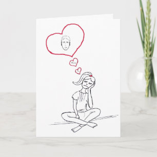 Missing Him Card