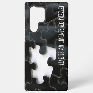 Missing Jigsaw Puzzle Piece Photograph Custom Samsung Galaxy S22 Ultra Case