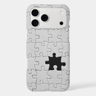 Missing Jigsaw Puzzle Piece White iPhone 17 Pro Max Case