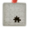 Missing Jigsaw Puzzle Piece White