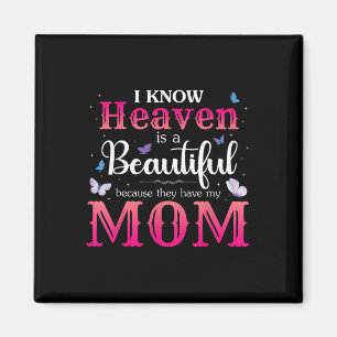 Missing Mom In Heaven Angel Memorial Day Mother Magnet
