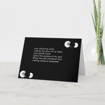 Missing My Love At Christmas / Every Single Day Holiday Card by HONOROURMILITARY at Zazzle