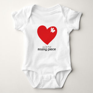 Missing Piece of my Heart Baby Bodysuit