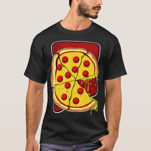 Missing Piece Pizza Slice Matching Couple Valentin T_Shirt