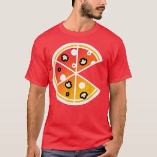 Missing Piece Pizza Slicefunny Couples Pizza S 100 T-Shirt