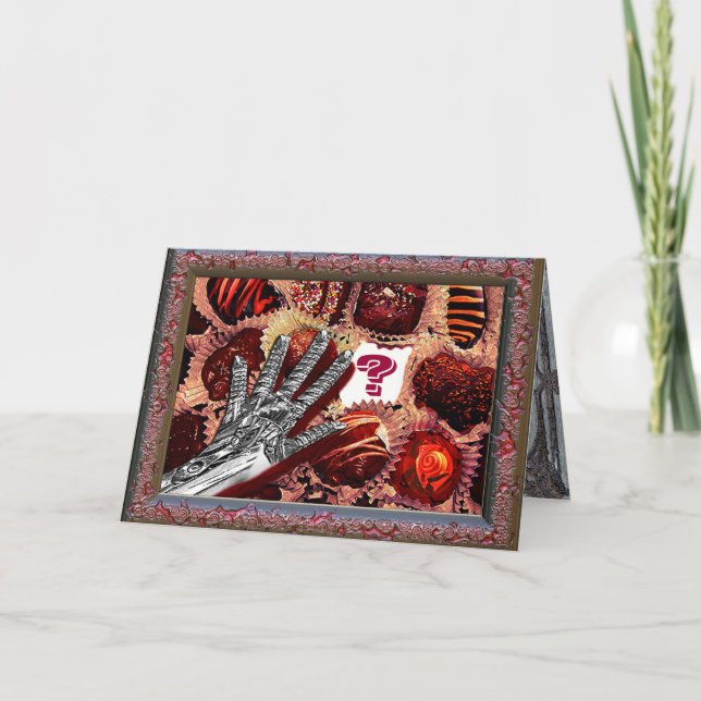 Missing Piece  Valentine Customizable Holiday Card (Front)