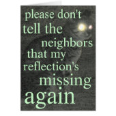 missing reflection (Front)