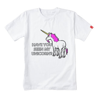 Missing Unicorn Zazzle HEART T-Shirt