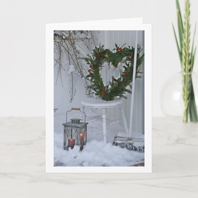 ***MISSING YOU*** AT CHRISTMAS HOLIDAY CARD (Front)