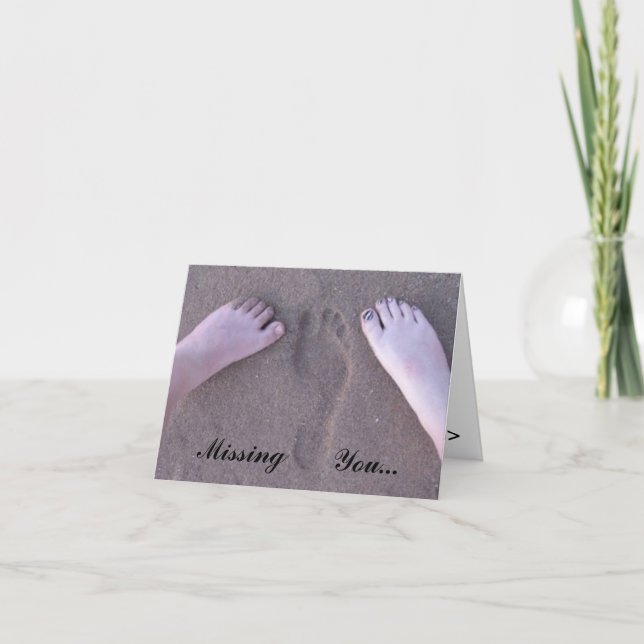 Missing You... Card (Front)