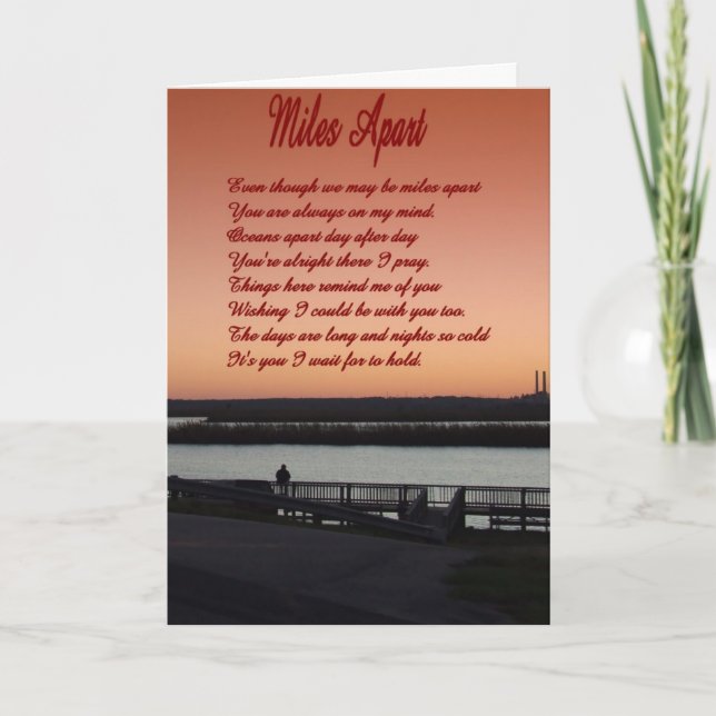 Missing You Card (Front)