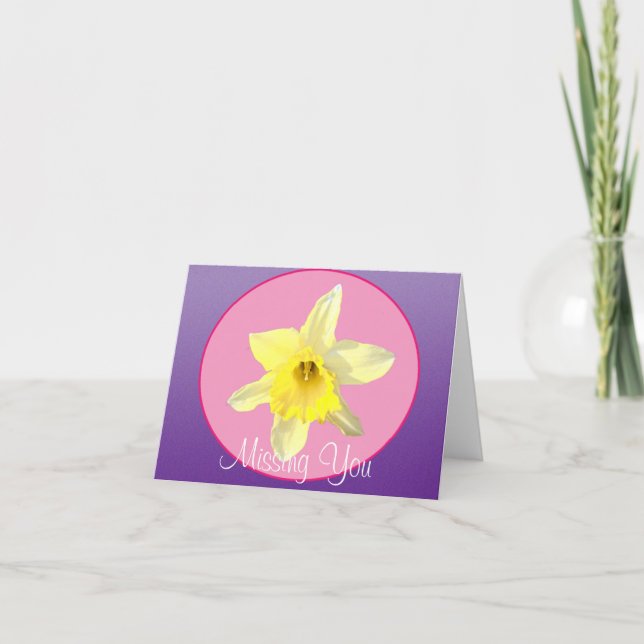 Missing You card (Front)