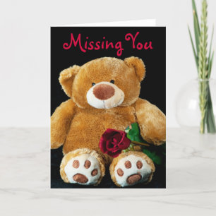 Missing You Card