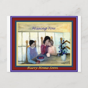 Missing You - Fine Art - Postcard